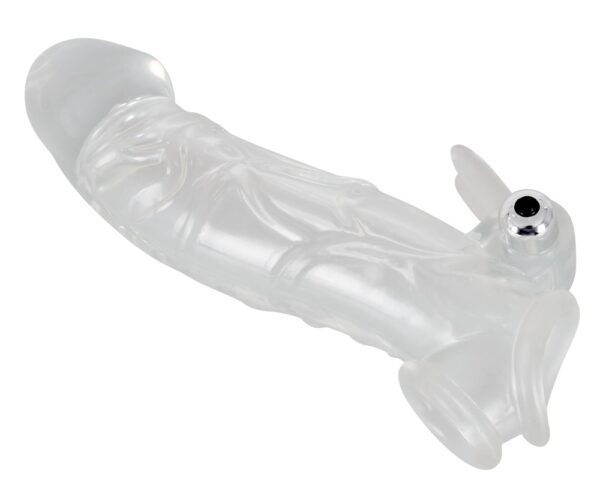 Crystal Penis sleeve w/ extension and vibration – Bild 4