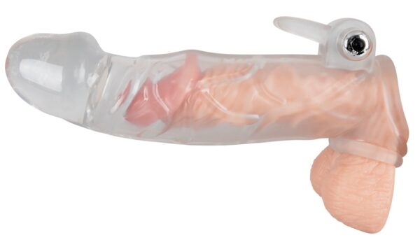Crystal Penis sleeve w/ extension and vibration – Bild 7