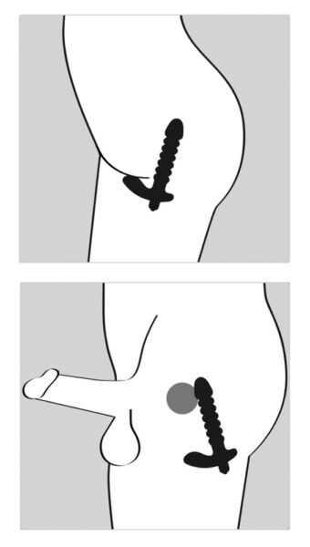 Black Velvets Vibrating plug medium – Bild 8