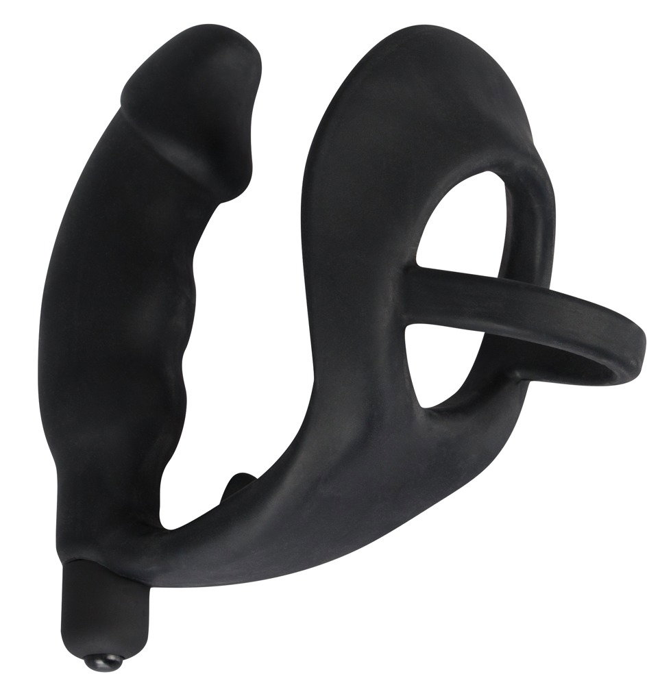 Alternative view of Black Velvets Ring & Vibro Plug