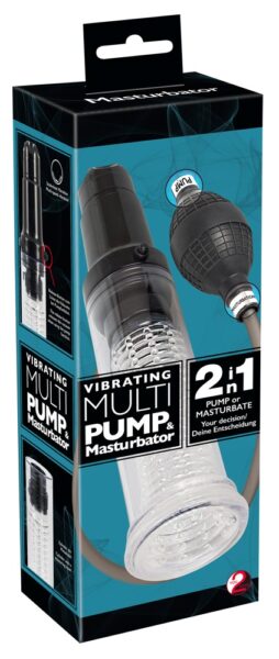 You2Toys Vibrating Multi Pump & Masturbator