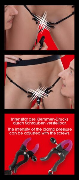 Bad Kitty Bad Kitty Spreader String with Vibrator – Bild 5