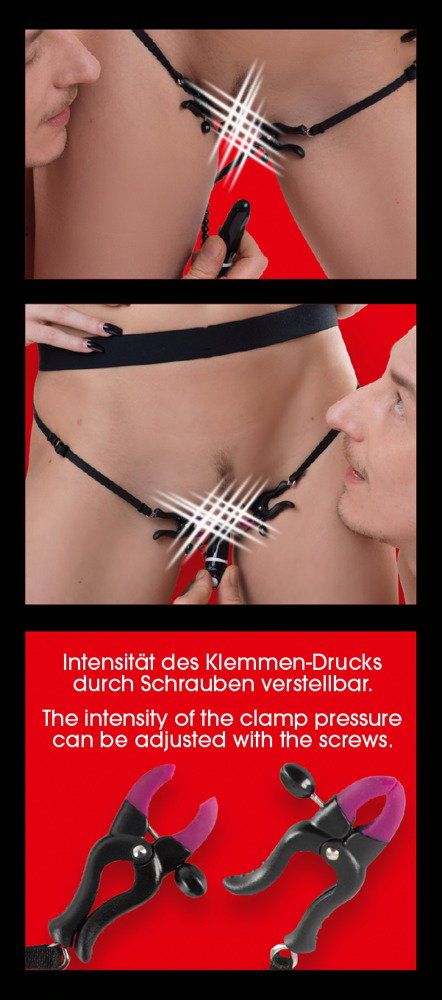Bad Kitty Bad Kitty Spreader String with Vibrator – Bild 5
