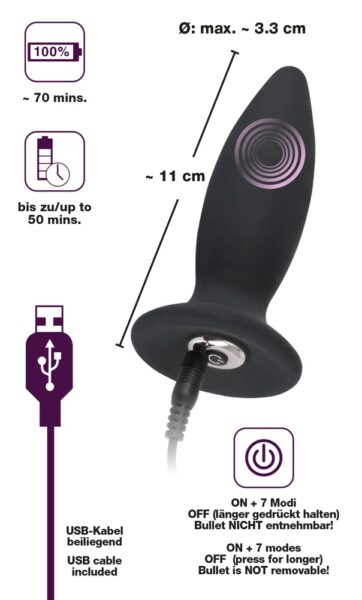 Black Velvets Rechargeable plug S – Bild 6