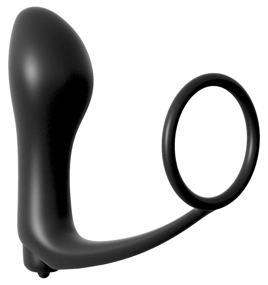 Alternative view of Anal Fantasy Collection Ass-Gasm Cockring Vibrating Plug