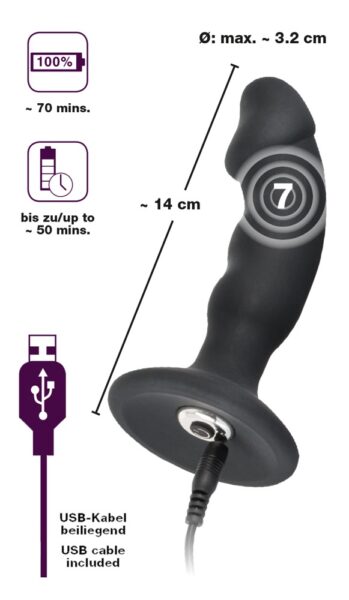 Black Velvets Black Velvets Rechargeable Plug – Bild 7