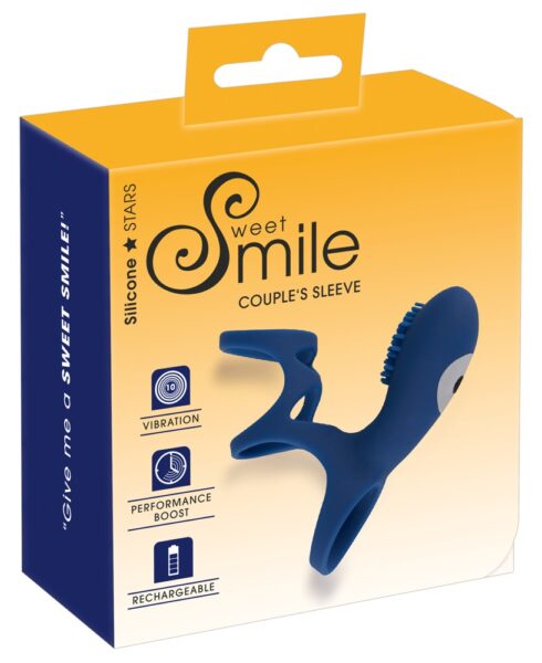 Sweet Smile Rechargeable Couple Sleeve