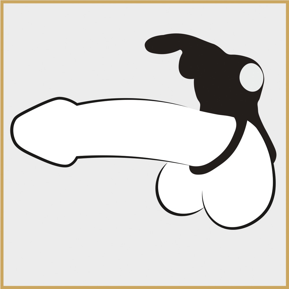 happyrabbit Vibro-Penis-/Hodenring Cock Ring – Bild 6
