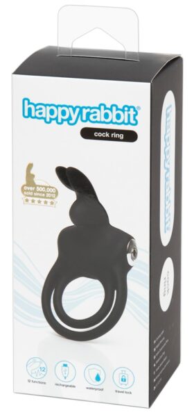 happyrabbit Vibro-Penis-/Hodenring Cock Ring