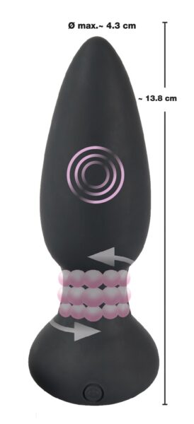 Black Velvets RC rotating & vibrating plug – Bild 5