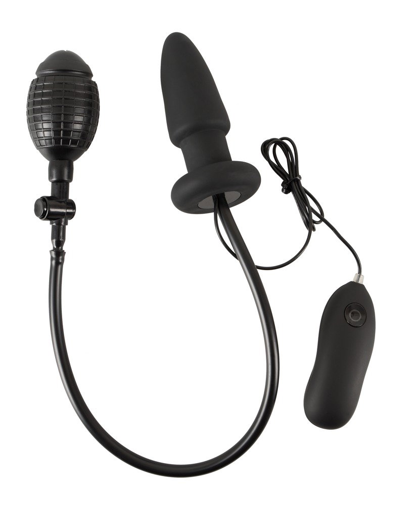 Alternative view of You2Toys Inflatable Vibrating Butt Plug