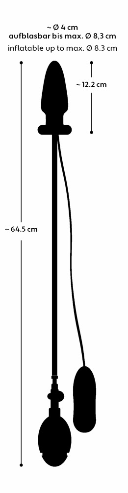 You2Toys Inflatable Vibrating Butt Plug – Bild 7