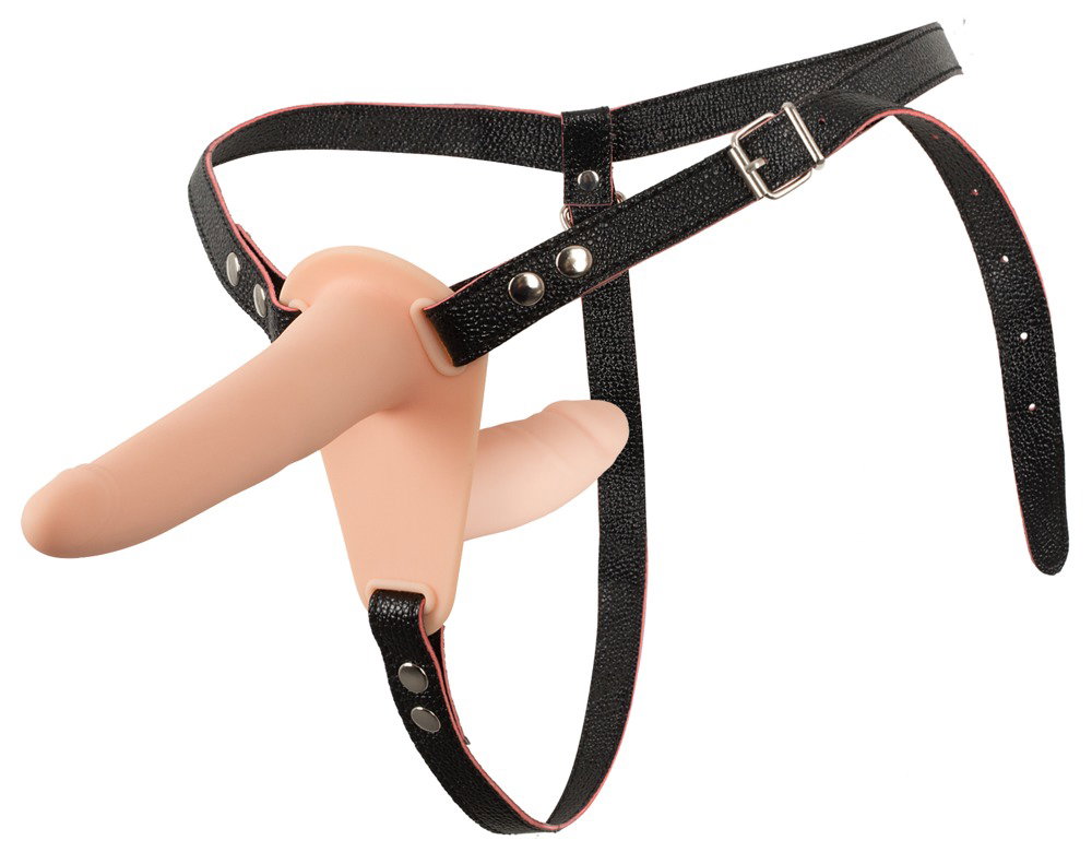 Alternative view of You2Toys Vibrating Double Strap-On