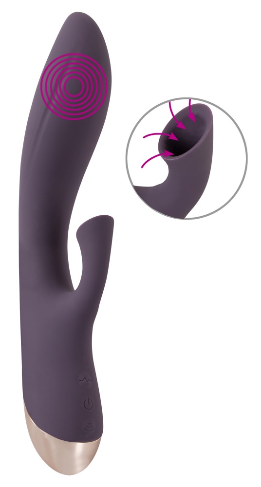 Alternative view of JAVIDA Sucking Vibrator
