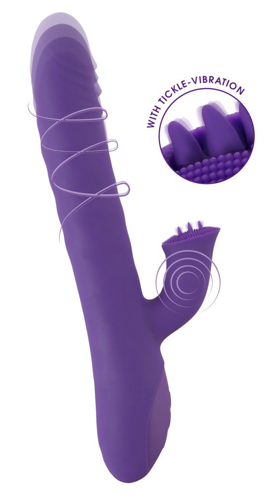 Alternative view of Sweet Smile Thrusting & Rotating Pearl Vibrator
