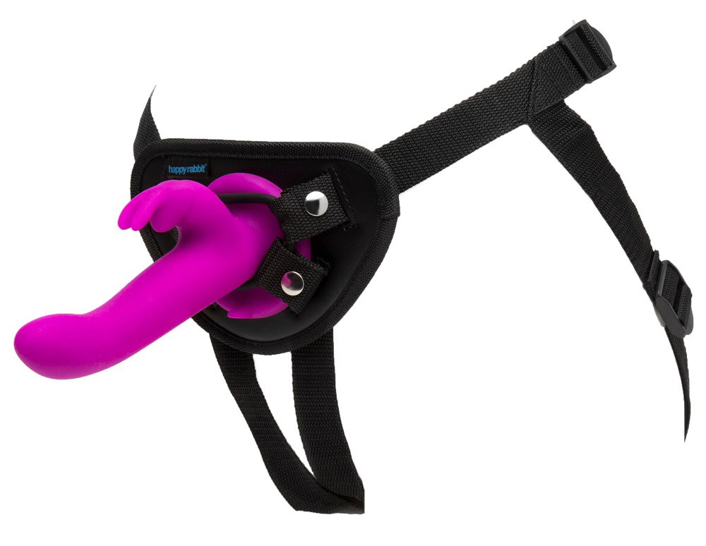 happyrabbit Vibrating Strap-On – Bild 5