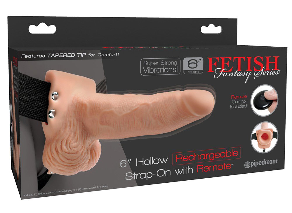 Fetish Fantasy Series 6 Zoll RC Strap-on