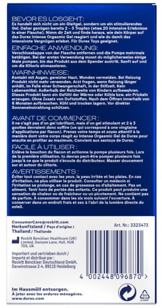Durex Intense Orgasmic Gel – Bild 6