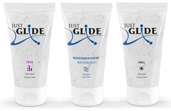 Alternative view of Just Glide Set 3 x 50 ml