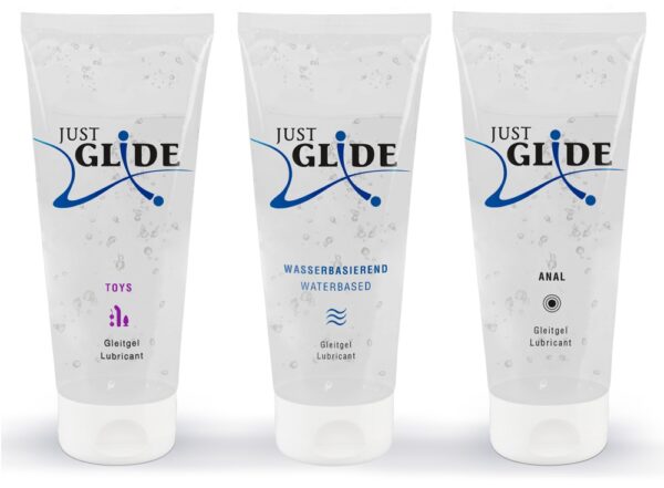 Alternative view of Just Glide Set 3 x 200 ml