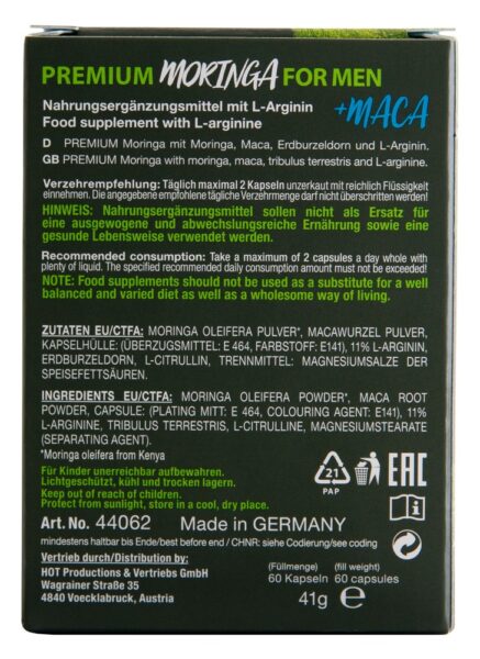 HOT Pure Moringa + Maca Man Power – Bild 6