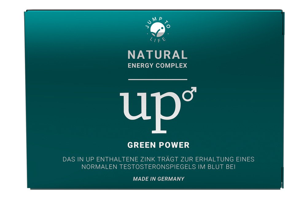 Alternative view of up Green Power up Green Power
