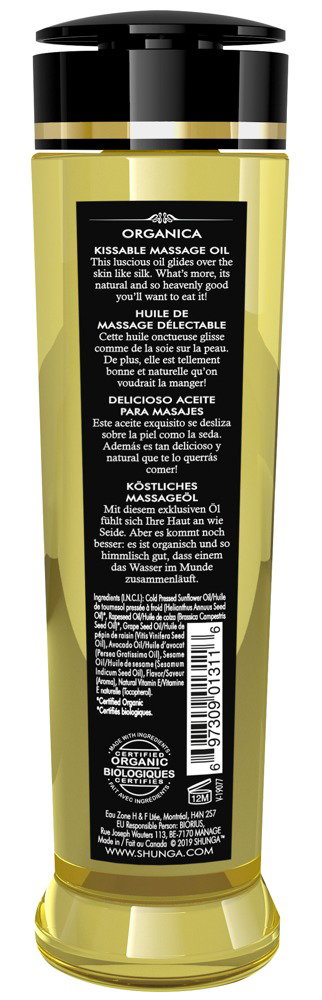 Shunga Organica Massage Oil – Bild 3