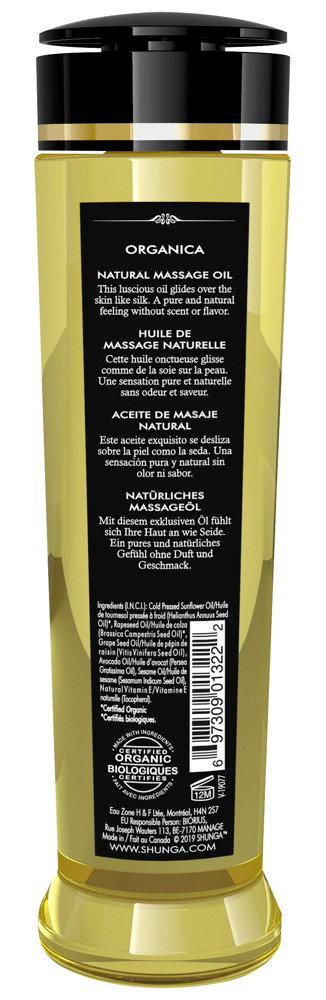 Shunga Organica Massage Oil – Bild 5