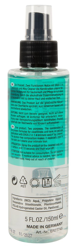 Alternative view of Eros 2in1 intimate & toy cleaner