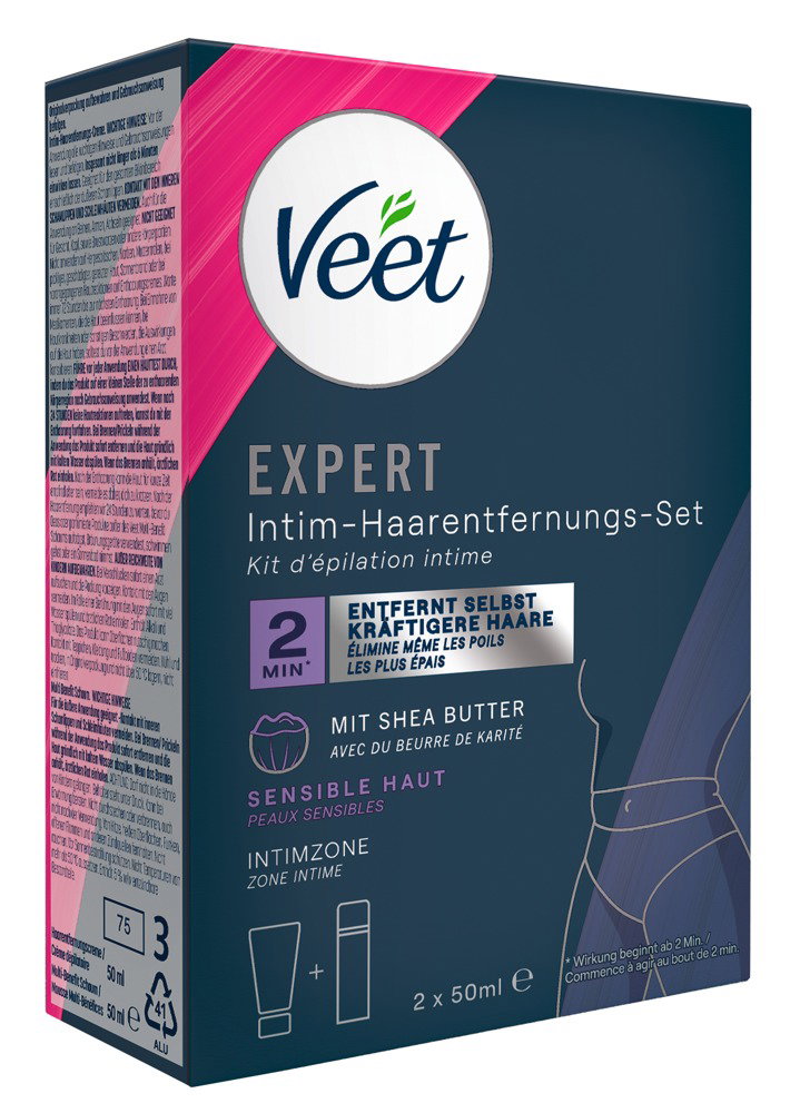 Veet EXPERT Intim-Haarentfernungs-Set