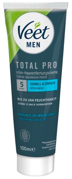 Veet Men TOTAL PRO Intim-Haarentfernungs-Set – Bild 3