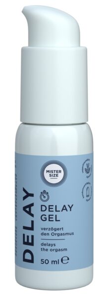 Alternative view of Mister Size Delay Gel