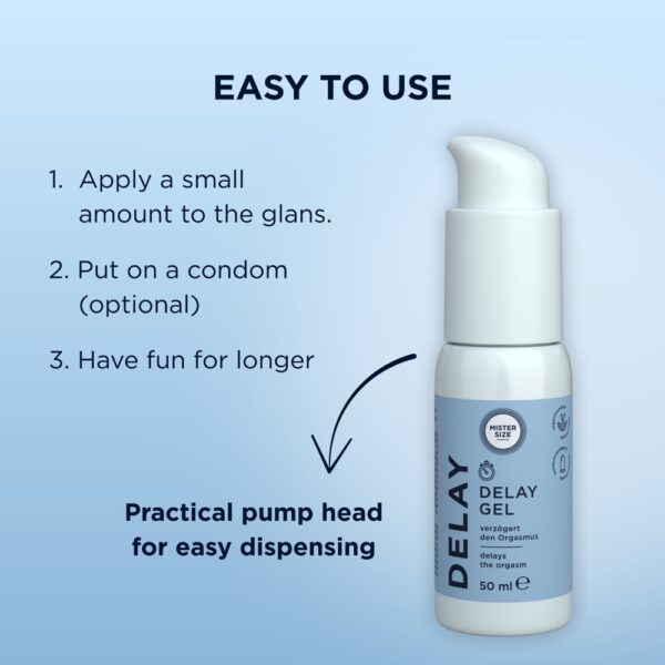 Mister Size Delay Gel – Bild 4