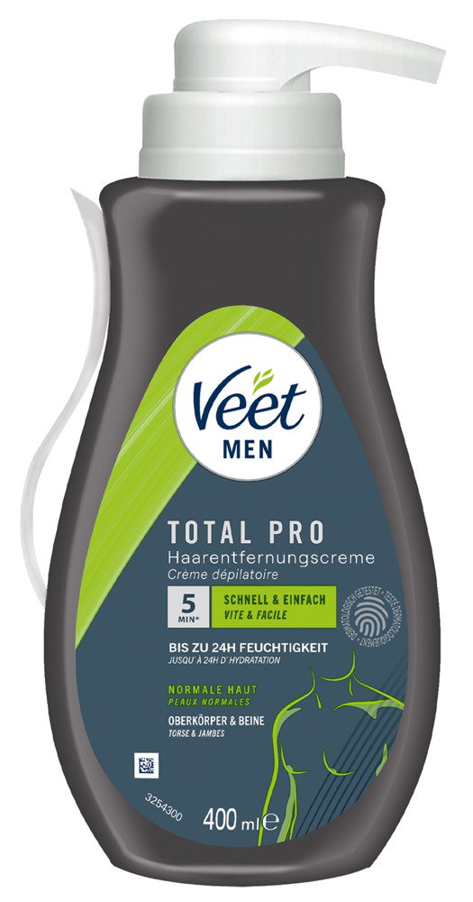Alternative view of Veet Men TOTAL PRO Haarentfernungscreme
