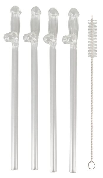 Glass Drinking Straw Willy – Bild 3
