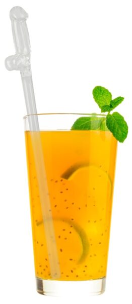 Glass Drinking Straw Willy – Bild 8