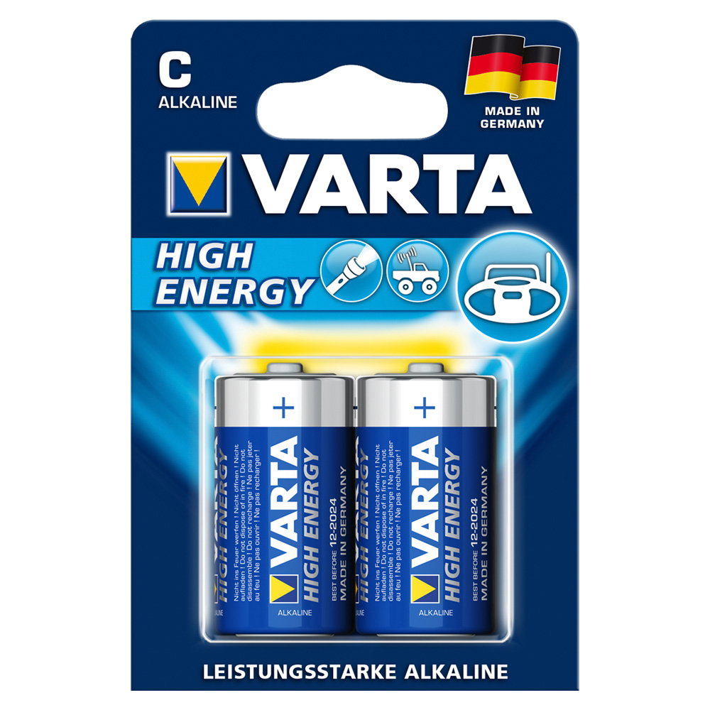 Alternative view of Varta Batterien Typ C, 2er-Set