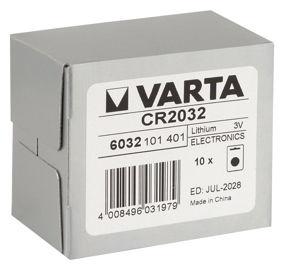 Varta 10 x 1er Batterie CR2032