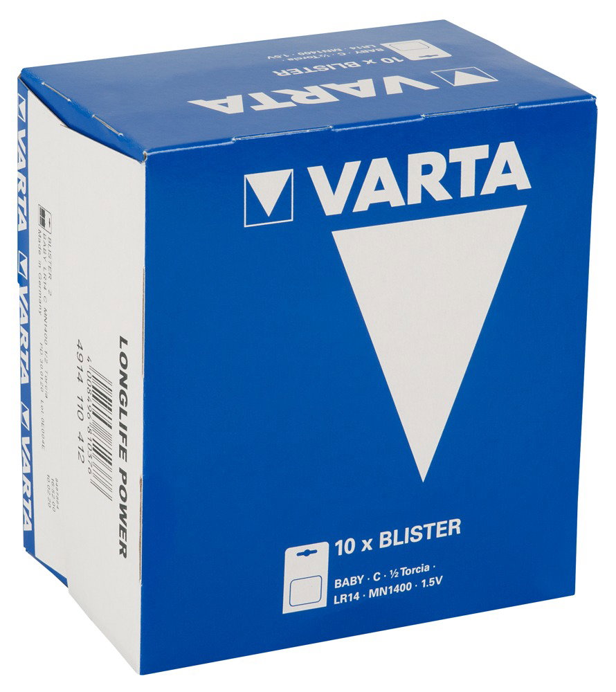 Varta Batterie C 10x2er