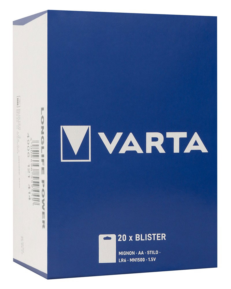 Varta Batterie AA 20x4er