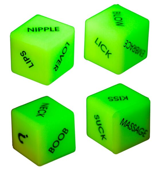 Glow in the Dark Love Dice – Bild 3