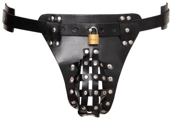 ZADO Keuschheits-String aus Leder – Bild 6