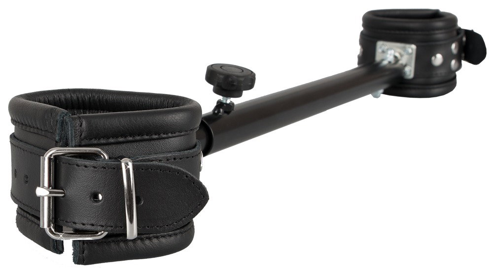 Alternative view of ZADO Spreizstange mit Fesseln aus Leder