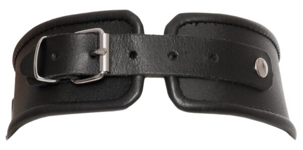 ZADO Hals- und Handfessel aus Leder – Bild 5