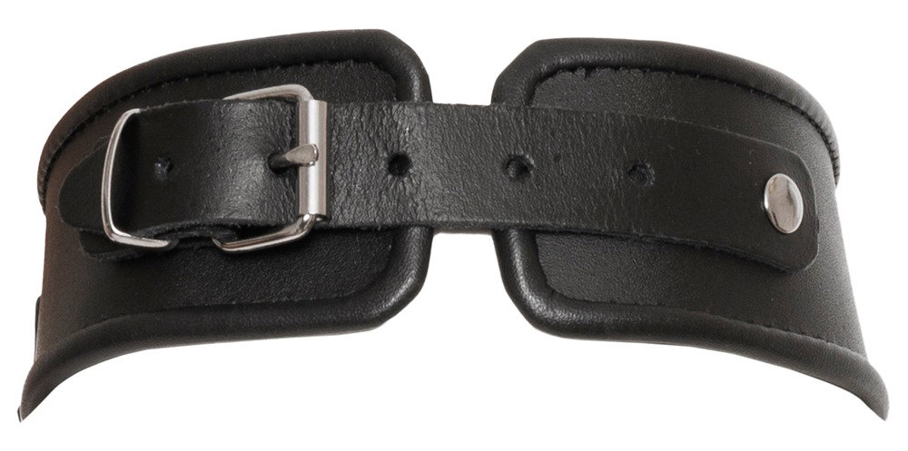 ZADO Hals- und Handfessel aus Leder – Bild 5