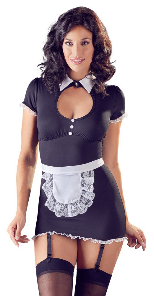 Alternative view of Cottelli COSTUMES Dienstmädchen-Kostüm