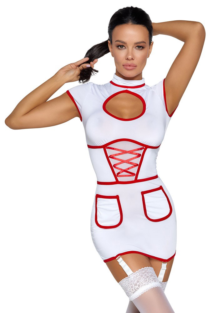 Alternative view of Cottelli COSTUMES Krankenschwester-Kleid