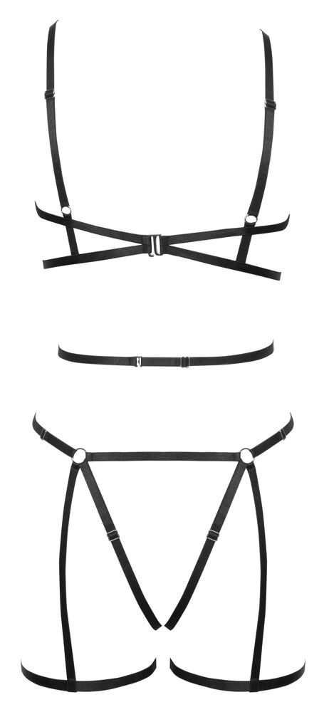 Cottelli LINGERIE Harness-Set – Bild 6