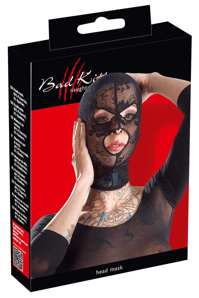 Bad Kitty Kopfmaske Spitze