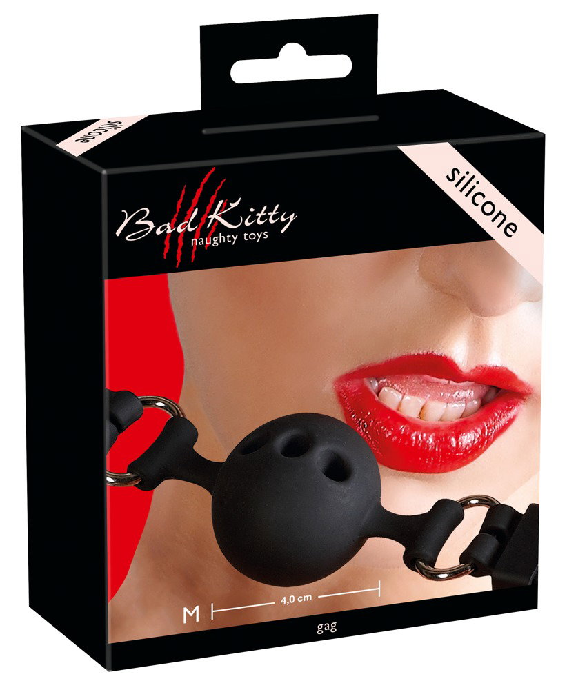 Bad Kitty Silikon-Knebel medium